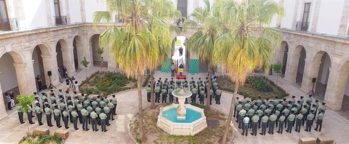 Archivo - Alumnos de Guardia Civil en prácticas