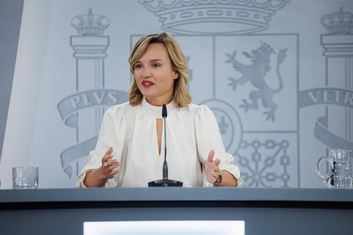 La ministra d'Educació i portaveu del Govern, Pilar Alegría