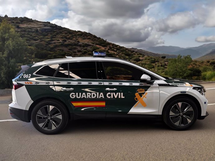 Skoda Enyaq de la Guardia Civil