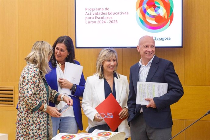 Presentación del Programa de Actividades Educativas del Ayuntamiento de Zaragoza