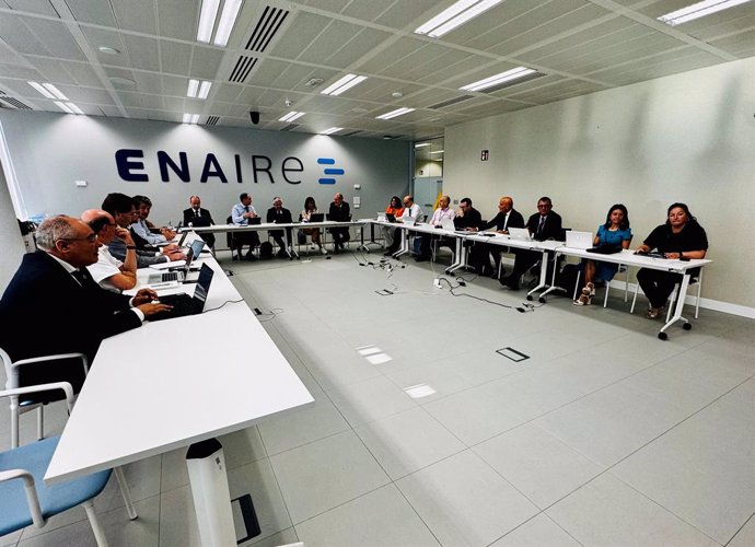 Reunión entre Enaire, DSNA y Eurocontrol.