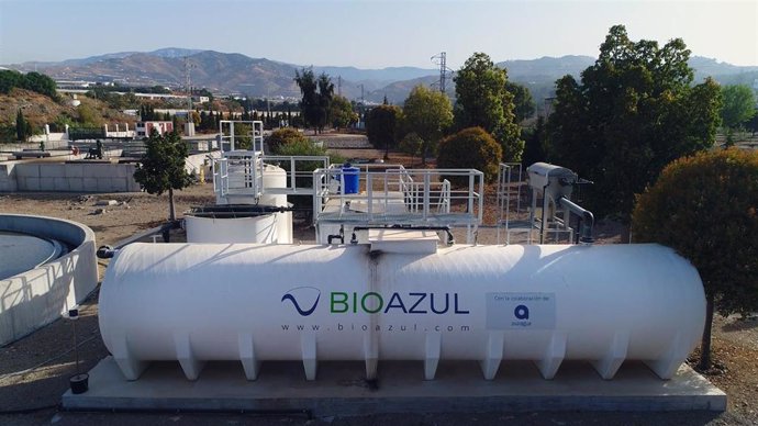 Instalaciones de la empresa malagueña Bioazul, especializada en ingeniería y consultoría tecnológica que ofrece soluciones para la gestión sostenible del agua.