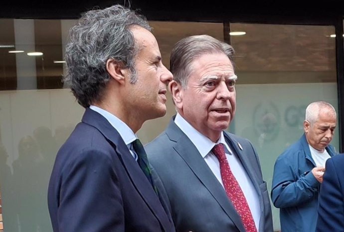 El alcalde de Oviedo, Alfredo Canteli, y el segundo teniente de alcalde, Ignacio Cuesta.