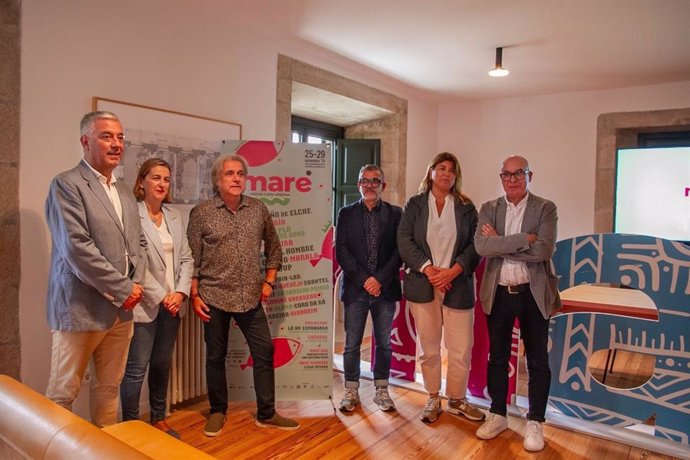 Presentación del Festival Maré, en Santiago de Compostela