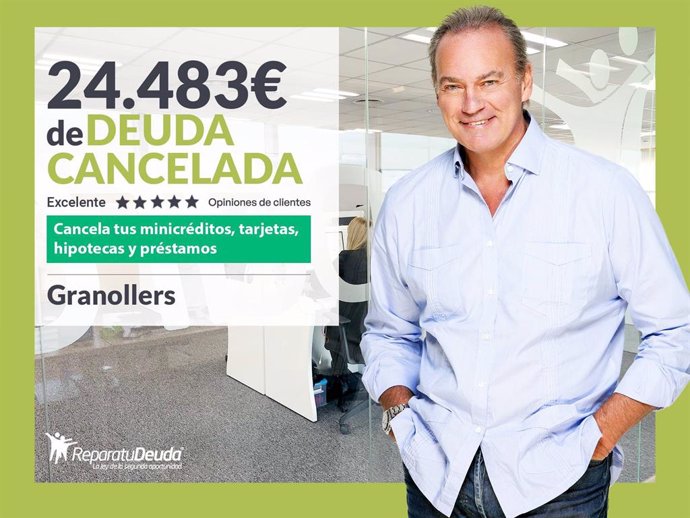 Archivo - Repara tu Deuda Abogados cancela 24.483 € en Granollers (Barcelona) con la Ley de Segunda Oportunidad