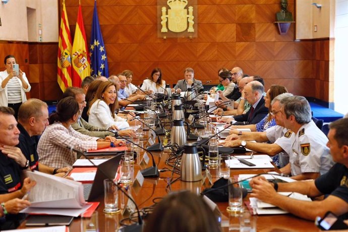 Junta Local de Seguridad de Zaragoza sobre la coordinación de los actos previstos para las fiestas del Pilar 2024