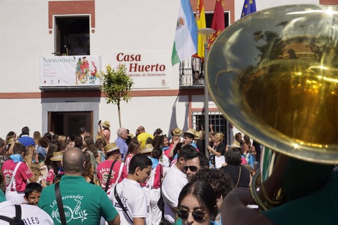 Imagen de las fiestas patronales de Santomera