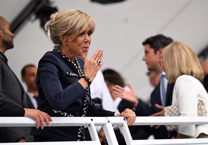 Archivo - Brigitte Macron, primera dama de Francia