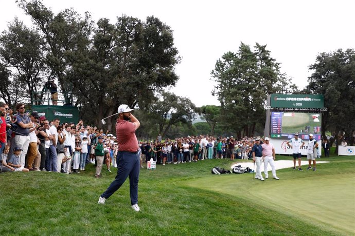 Archivo - Jon Rahm durante el ACCIONA Open de España presented by Madrid de 2023