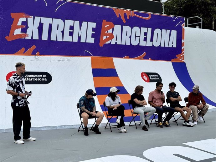 Presentación de la 16ª edición del Extreme Barcelona, en el Parc del Fòrum de la capital catalana