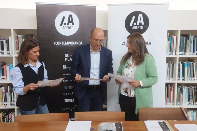 Presentación del progama Aberto 2024 en Santiago de Compostela