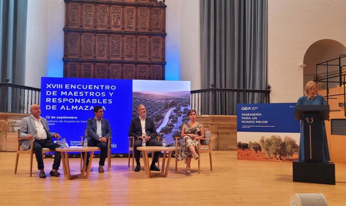 Celebración del encuentro de maestros de almazara.