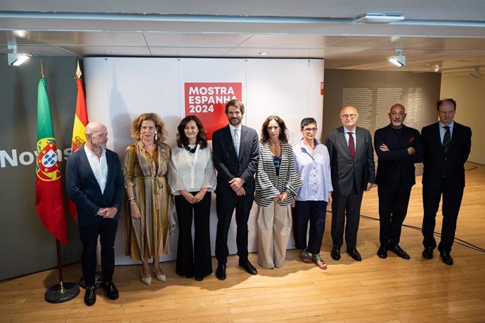 El ministro de Cultura, Ernest Urtasun, y la ministra de Cultura de Portugal, Dalila Rodrigues, han inaugurado este jueves en Lisboa la octava edición del festival bienal.