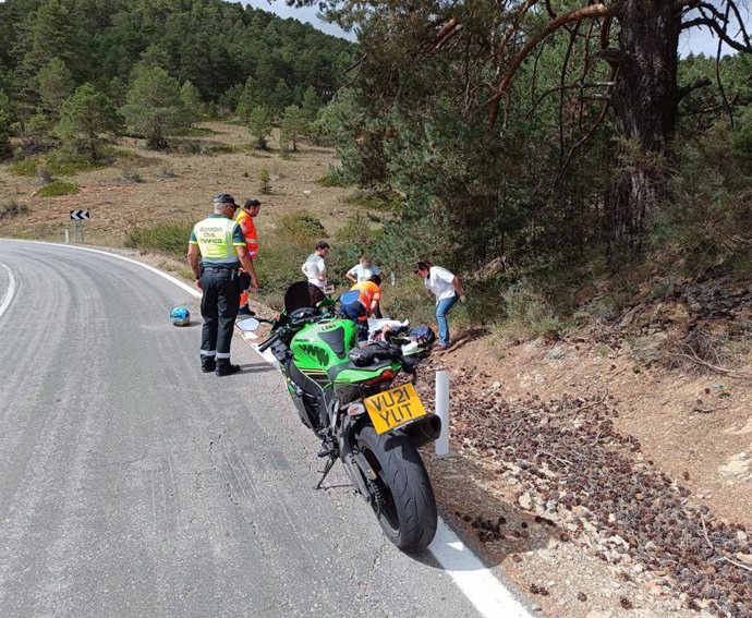 Punto de la vía en el que ha ocurrido el siniestro vial.