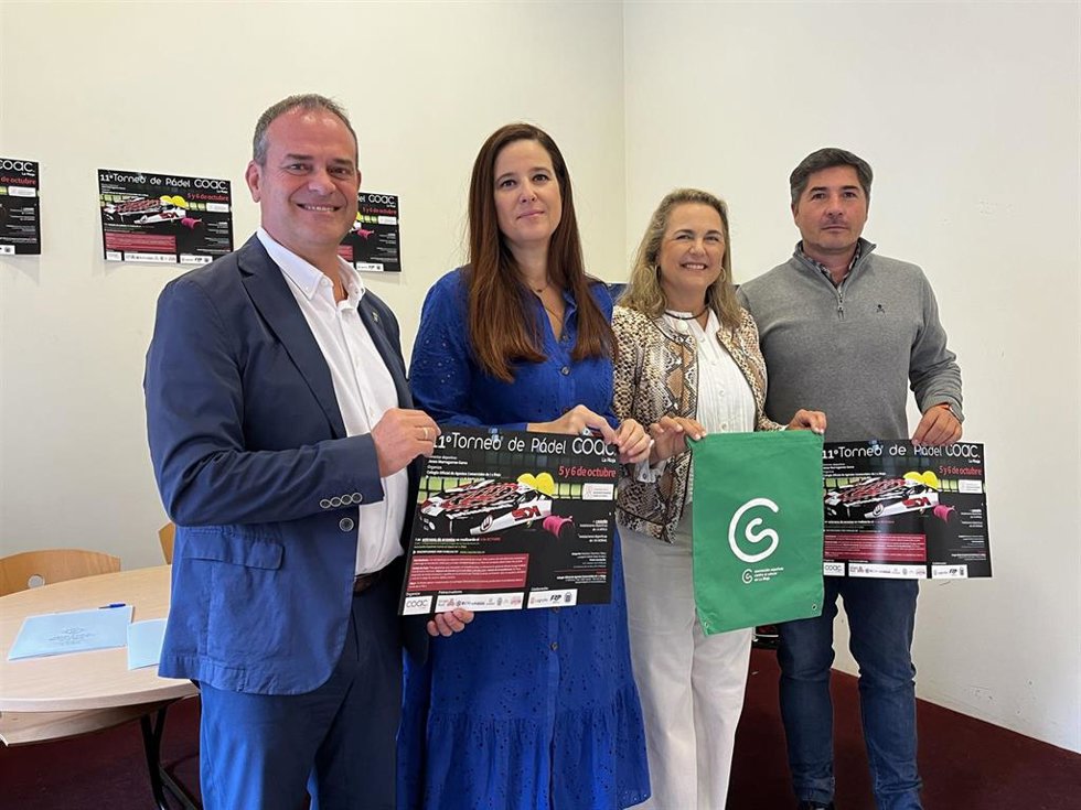 Logroño Deporte colabora en la 11 edición del 'Torneo de Pádel COAC' La recaudación de las inscripciones será destinada a la AECC La Rioja