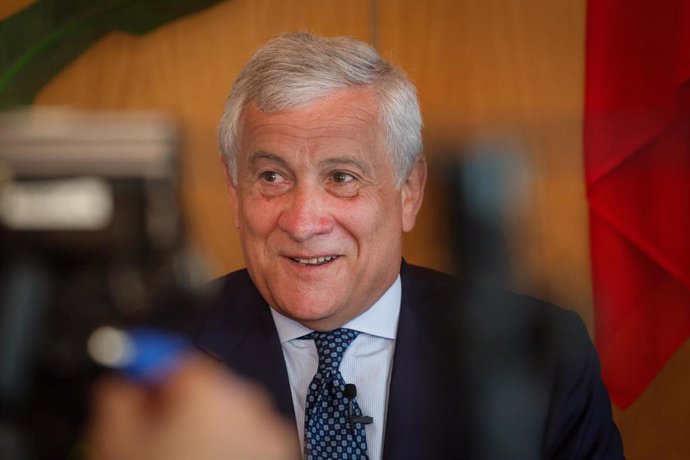 Archivo - Imagen de archivo del ministro de Asuntos Exteriores de Italia, Antonio Tajani