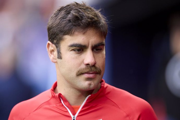 Archivo - Abdon Prats of RCD Mallorca looks on prior to the LaLiga EA Sports match between CA Osasuna and RCD Mallorca at El Sadar on May 14, 2024, in Pamplona, Spain.