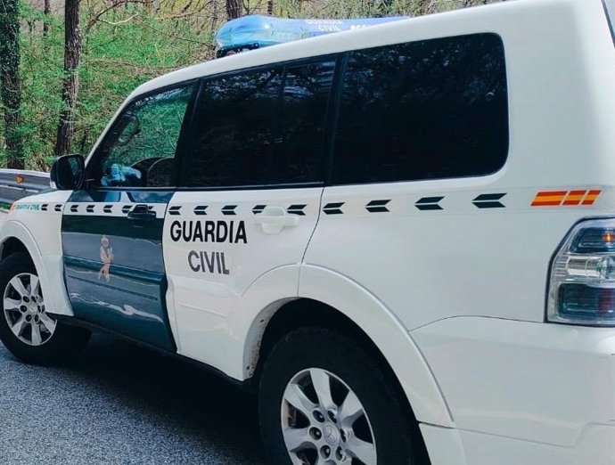 Vehículo de la Guardia Civil.