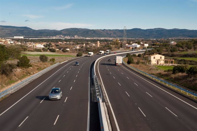 Archivo - Una autopistas de Abertis