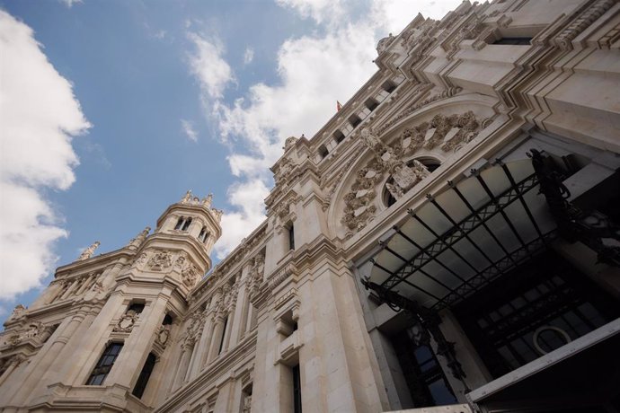 Archivo - Fachada de la sede del Ayuntamiento en Cibeles 