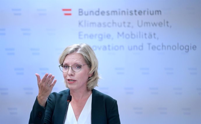 Leonore Gewessler, ministra de Medio Ambiente de Austria