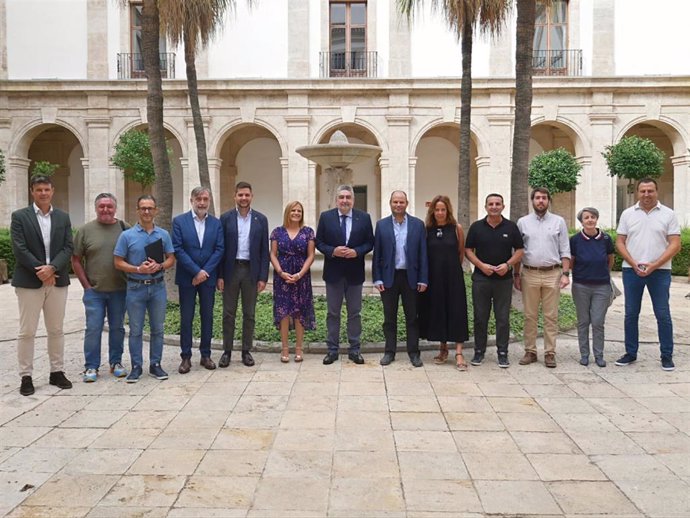 El presidente del CSD, José Manuel Rodríguez Uribes, ha destacado la necesidad de "colaboración" entre instituciones en su visita a Valencia.