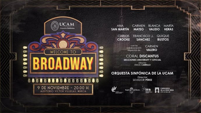 Cartel del espectáculo 'Welcome to Broadway'