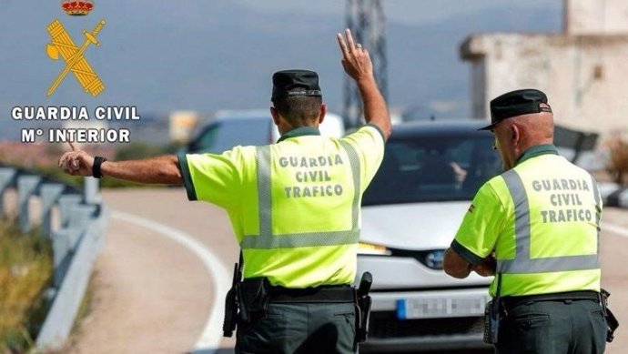 Imagen de la Guardia Civil de Tráfico