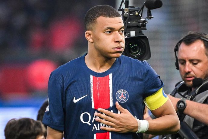 Archivo - El delantero francés Kylian Mbappé, en su etapa en el PSG. 