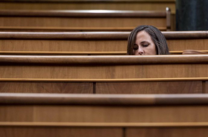 La secretaria general de Podemos, Ione Belarra.