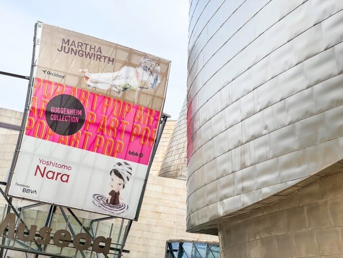 Guggenheim Bilbao Museoaren sarrera