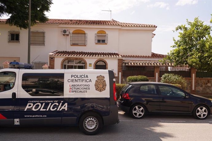 Vivienda de Málaga capital en la que se ha producido la presunta agresión de un hijo a un padre con arma blanca.