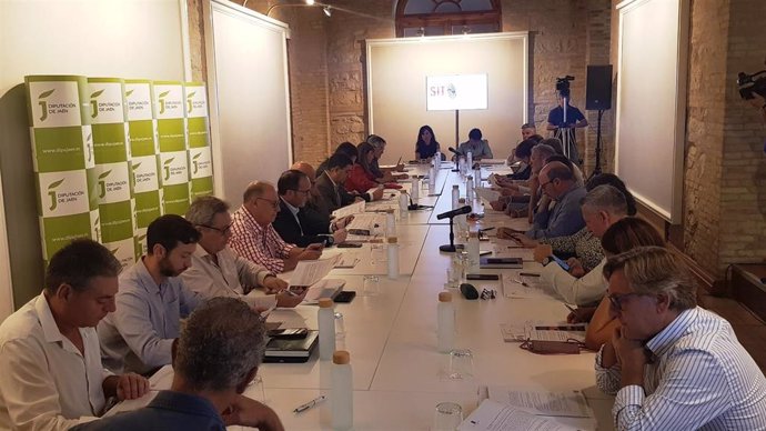 Reunión del Consejo Provincial de Turismo de Jaén.