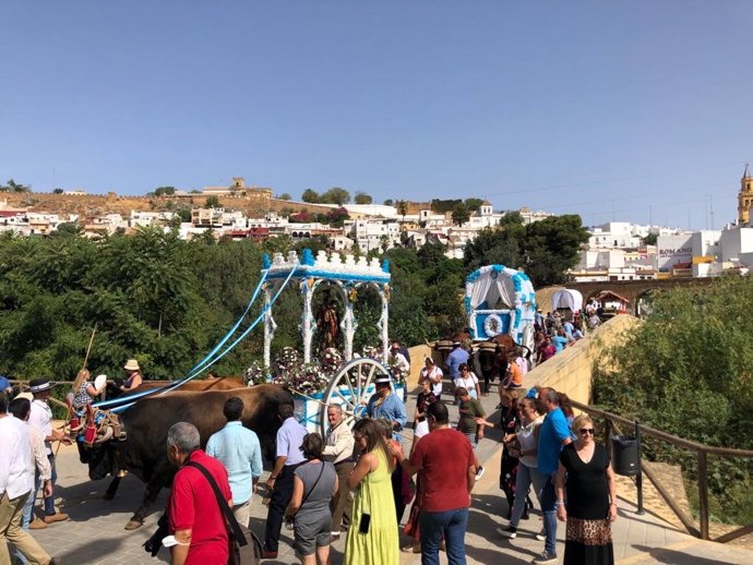 Carretas de la romería de San Mateo, patrón de Alcalá.