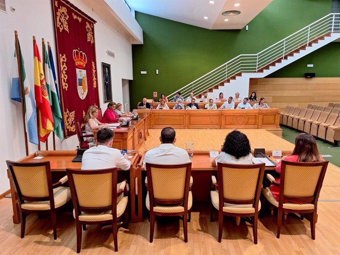 Pleno extraordinario en el Ayuntamiento de Torremolinos.