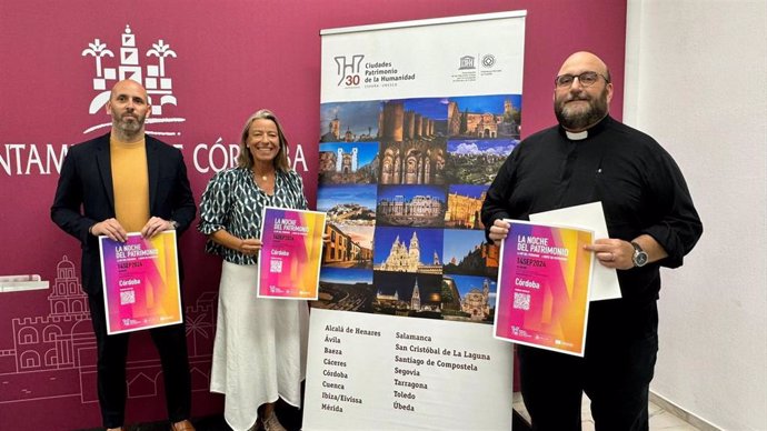 Presentación de 'La Noche del Patrimonio' en Córdoba.