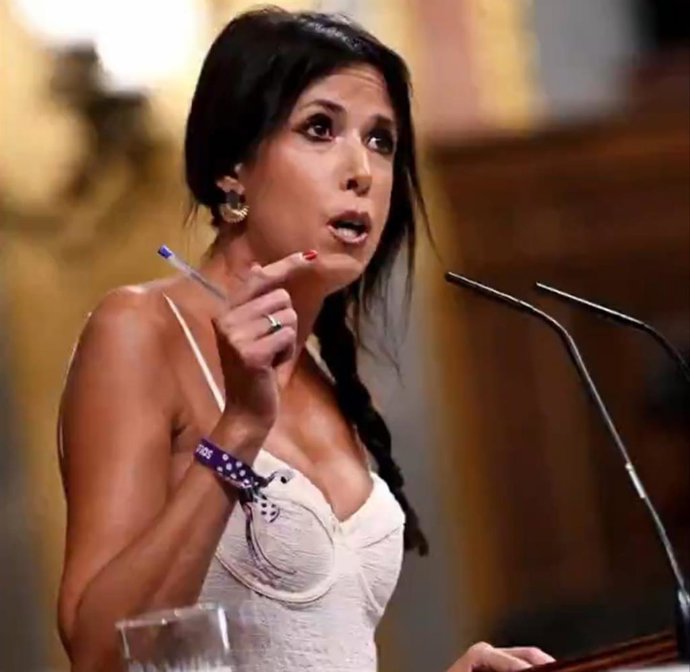 La secretaria general de Podemos Andalucía, Martina Velarde.