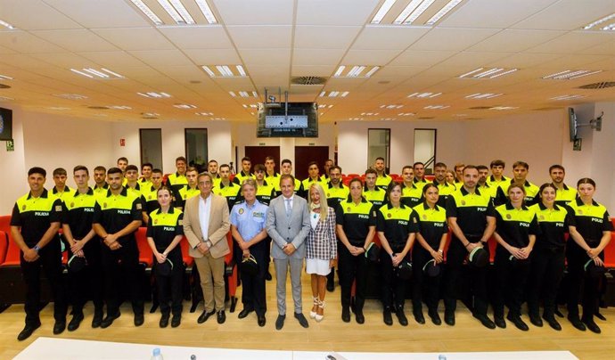 Ingresan 39 futuros agentes a la Academia de la Policía Local de Zaragoza