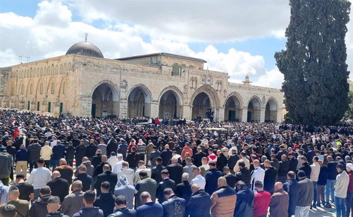 Archivo - La mezquita de Al Aqsa en Jerusalén