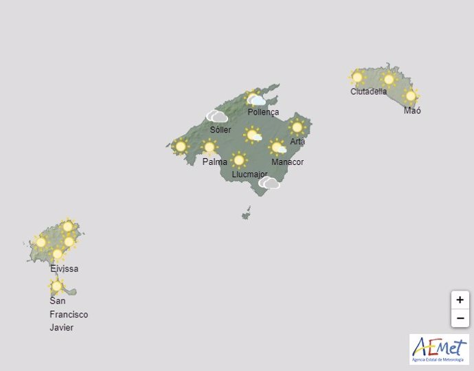 El tiempo en Baleares para este sábado 14 de septiembre.