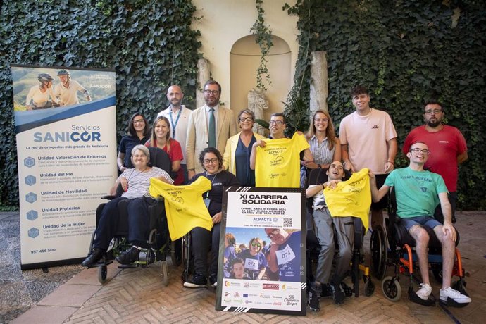 Imagen de la presentación de XI Carrera Solidaria de la Asociación Cordobesa de Parálisis Cerebral (Acpacys).