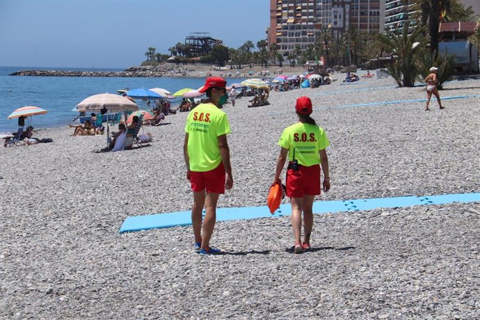 Archivo - Imagen de archivo de una playa de Almuñécar