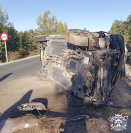 Imagen del accidente