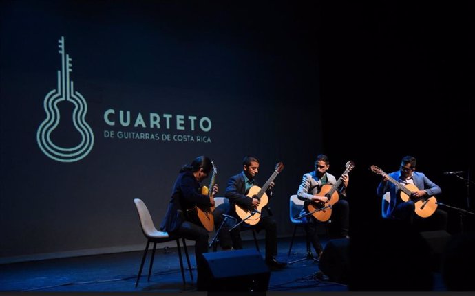 El Cuarteto de Guitarras de Costa Rica.