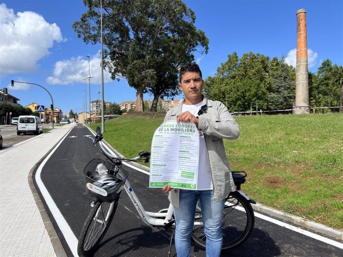 El concejal de Participación Ciudadana de Astillero, Rubén González