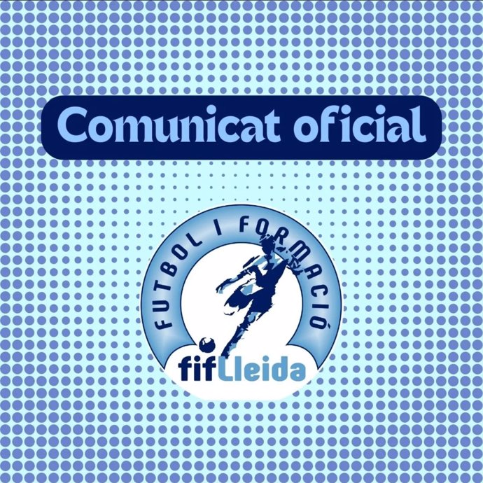 Imagen del comunicado del club Futbol i Formació de Lleida