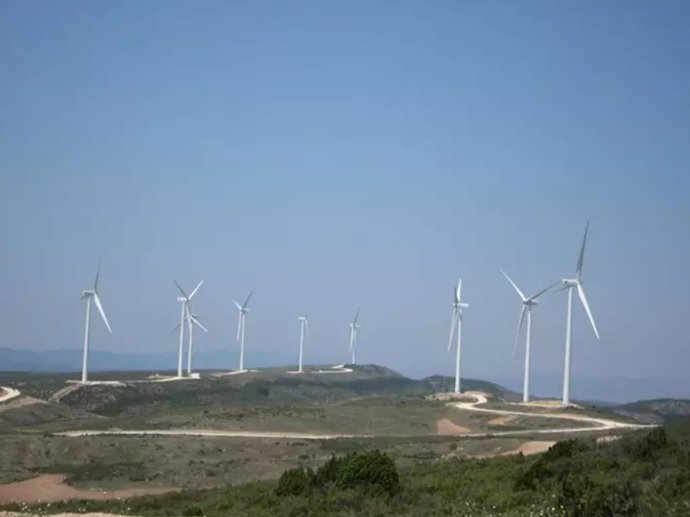 Aerogeneradores en Aragón