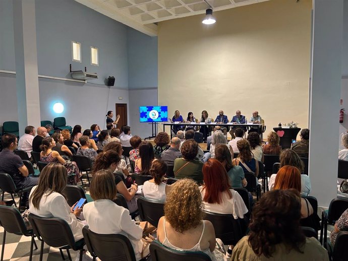 Imagen de este sábado de una jornada provincial sobre Alzheimer celebrada en Andújar (Jaén).