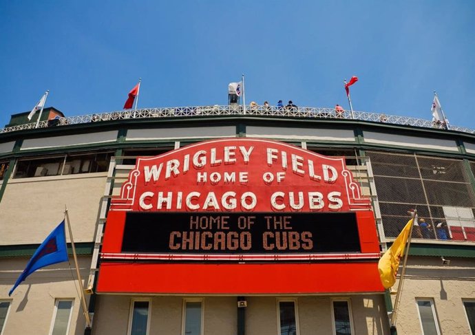 Estadio Wrigley Field en Chicago.