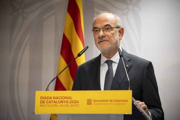 El conseller de Unión Europea y Acción Exterior de la Generalitat, Jaume Duch